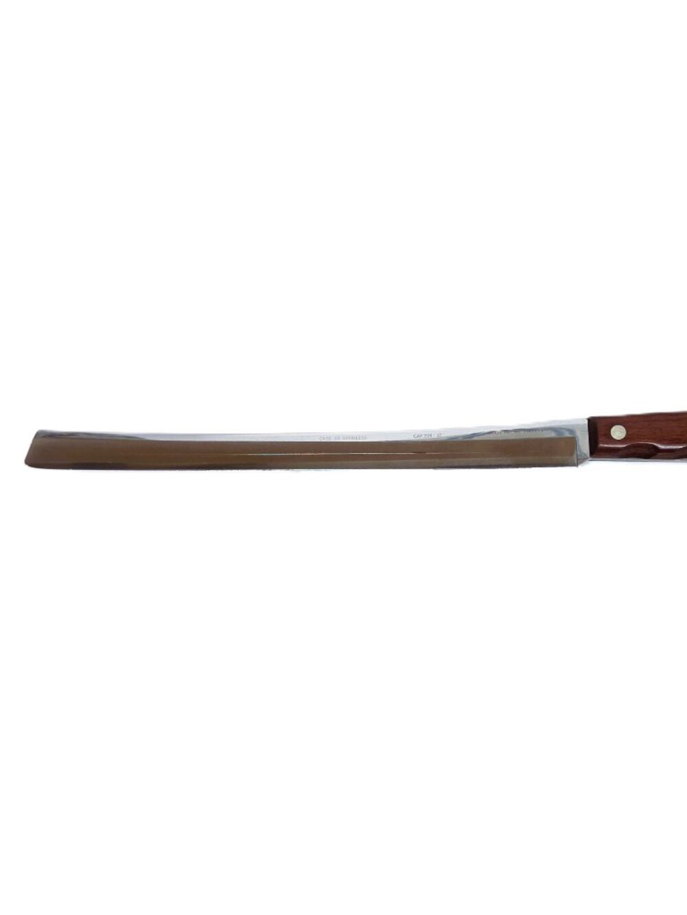 Vtg Case XX Salmon Knife 226-10" Carving Fine Wood Handle 2147079 Finger Notches